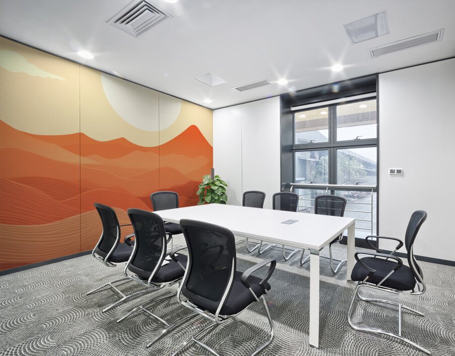 Summertide Wall Printing