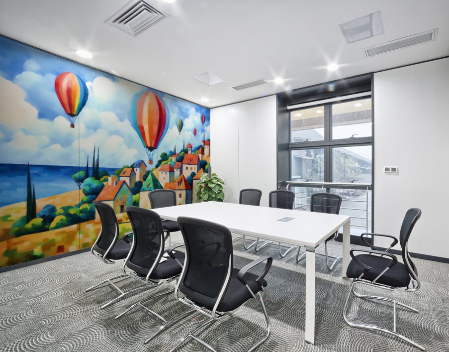 Hot Air Wall Printing