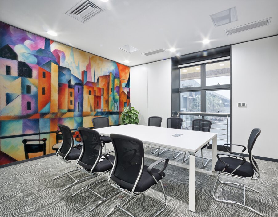 Table for Four Wall Printing