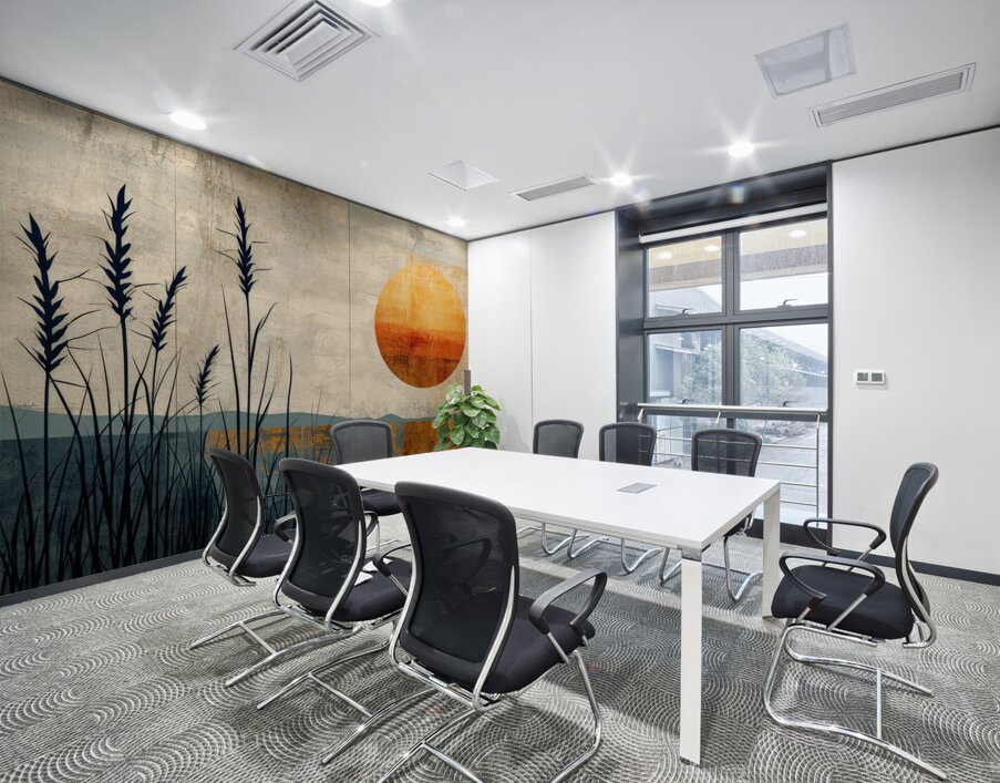 When we walk into Silence Wall Printing