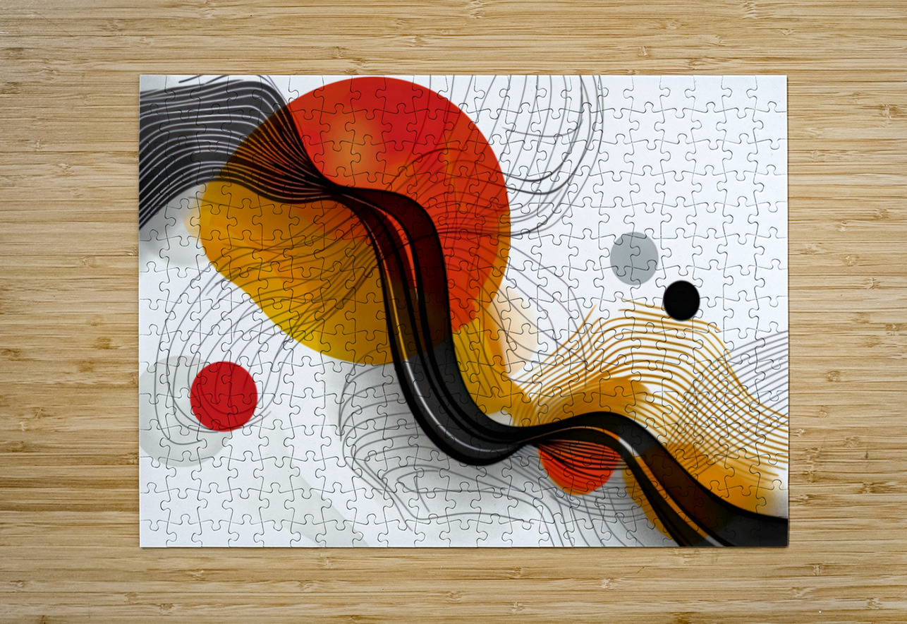 I put a spell on You Art by BUCK Puzzle printing