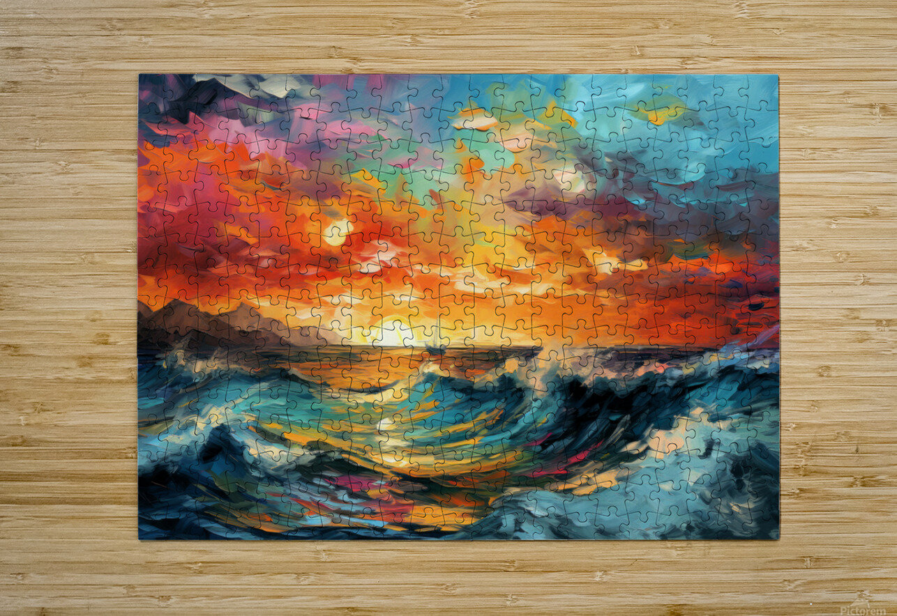 Prismatic Art by BUCK Puzzle printing