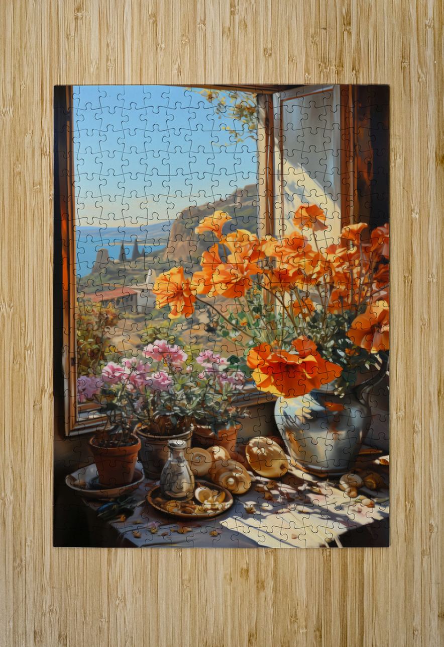 Basking Posy Art by BUCK Puzzle printing