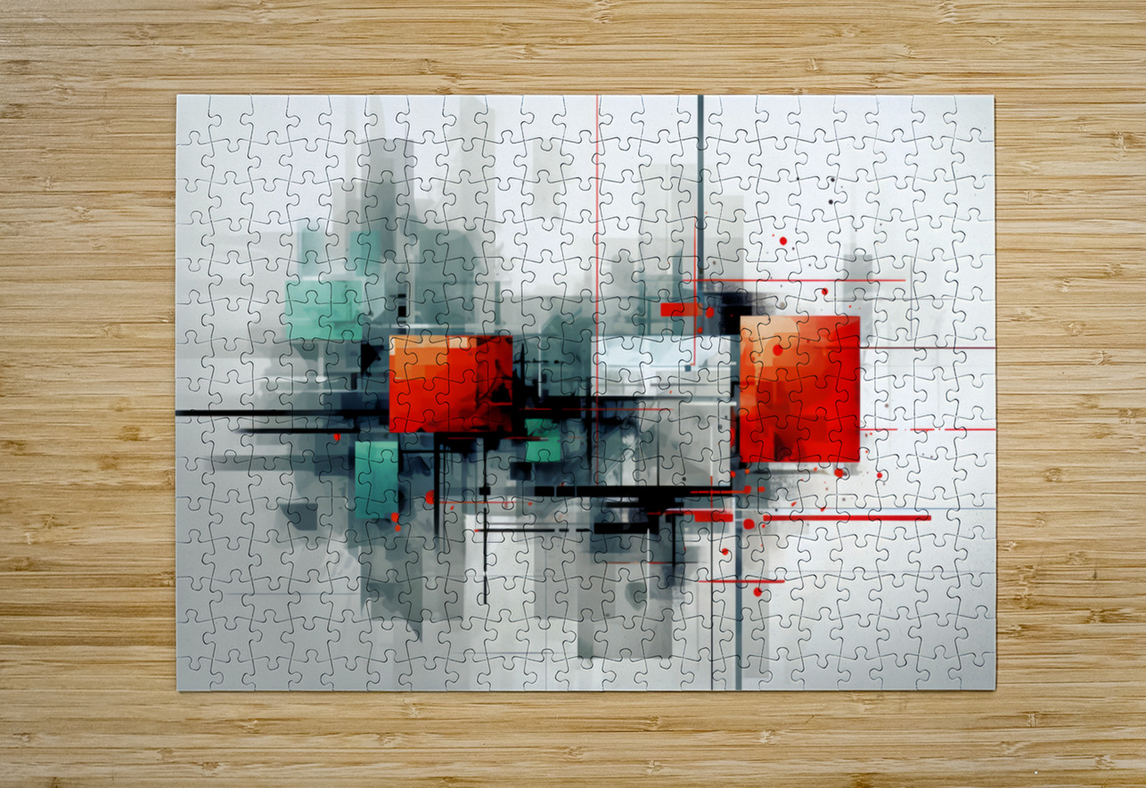 Bleary Wisdom Art by BUCK Puzzle printing