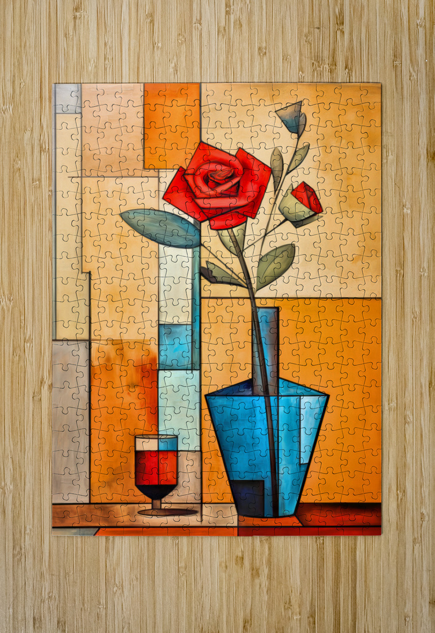 And flowers bloom in your Name Art by BUCK Puzzle printing