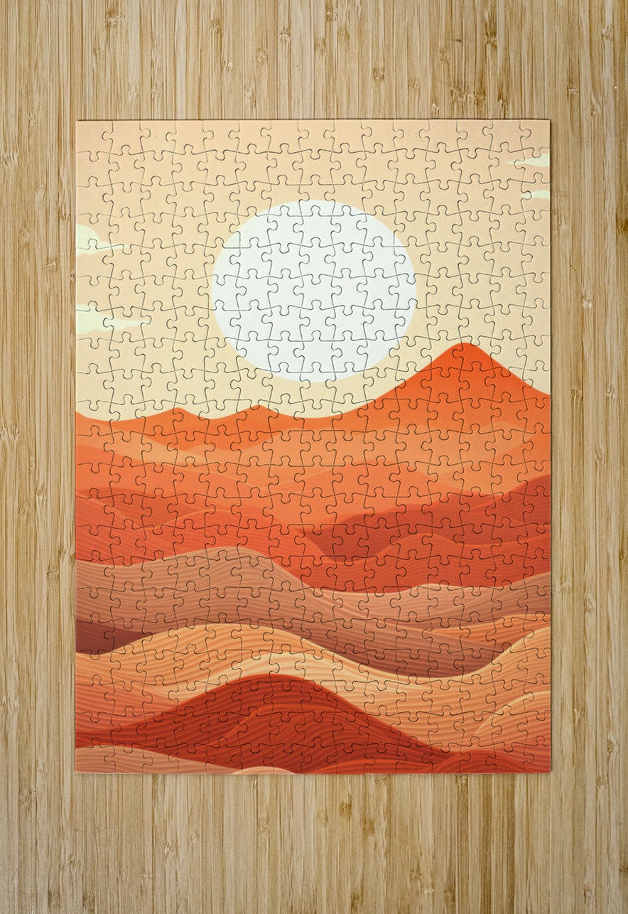 Summertide Art by BUCK Puzzle printing