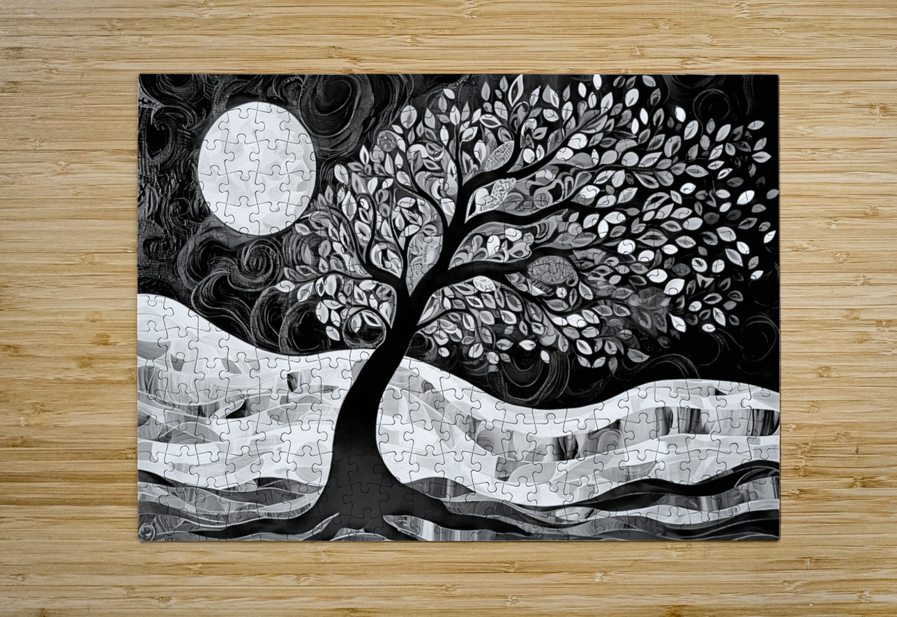Midnight Breeze Art by BUCK Puzzle printing