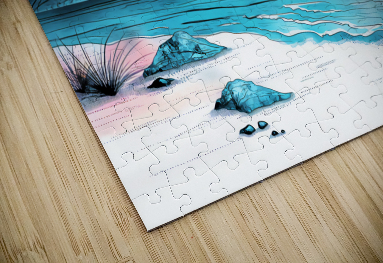 And out of the Red Art by BUCK Puzzle