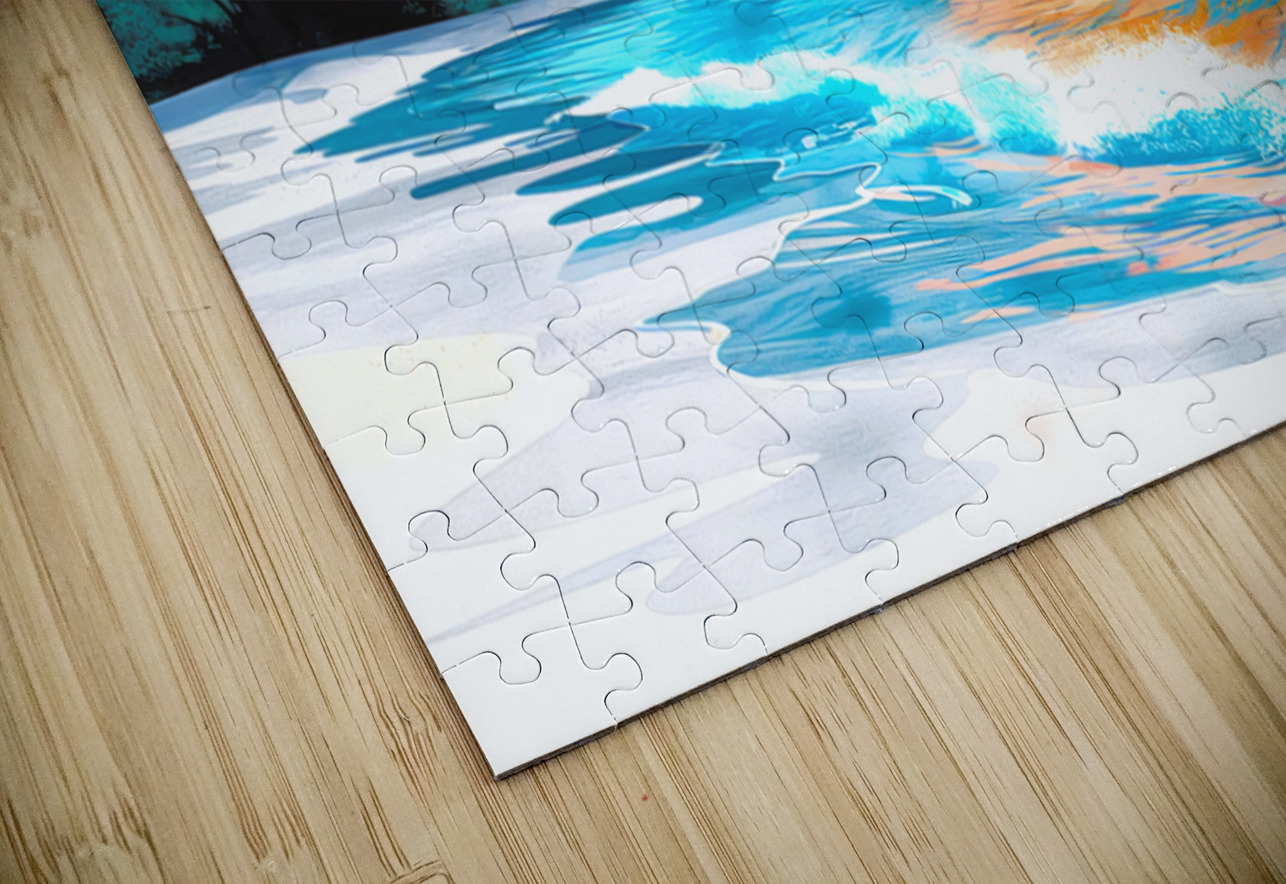 Outside the gilded cage Art by BUCK Puzzle