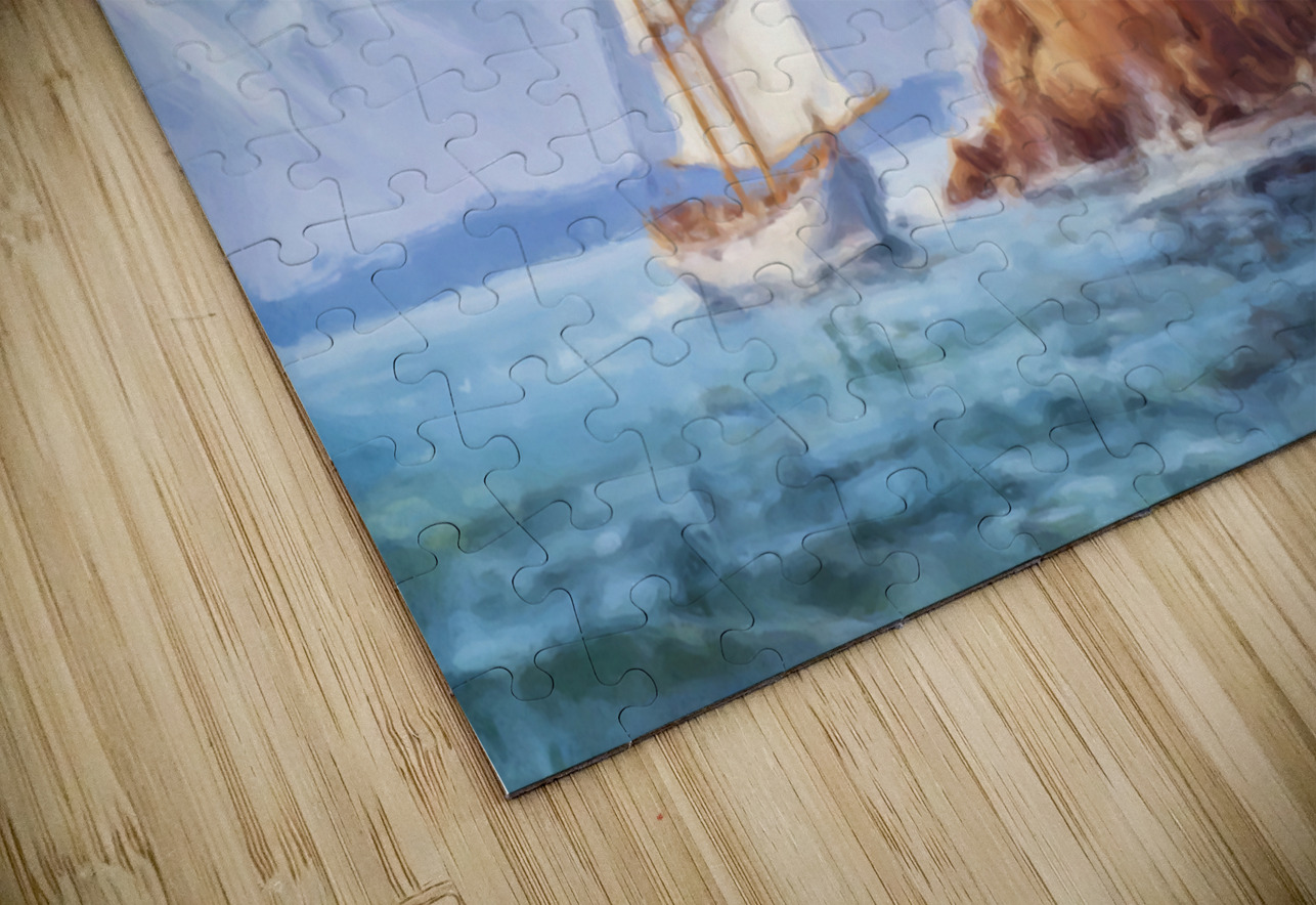 Affable Bluff Art by BUCK Puzzle