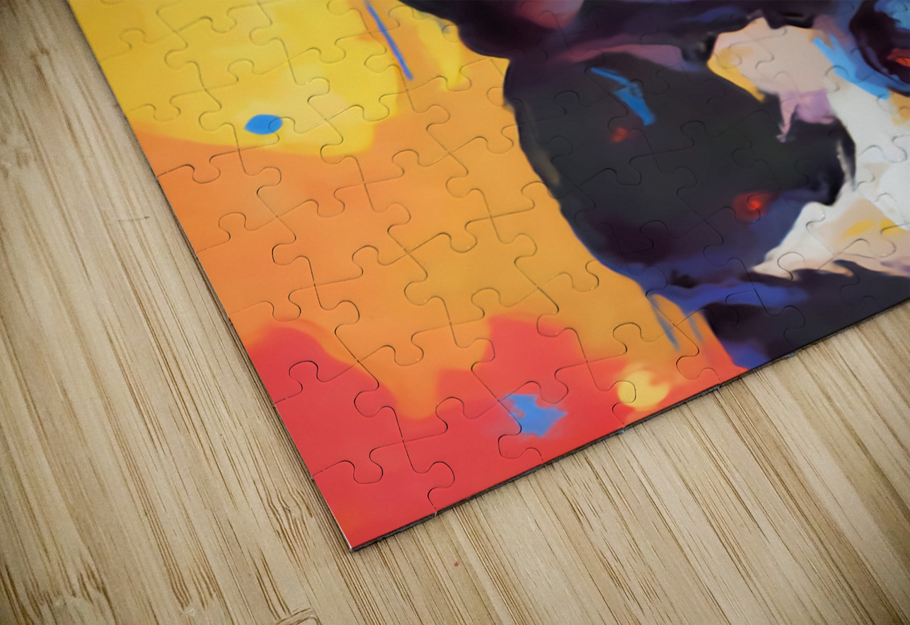 Un Bulldog Art by BUCK Puzzle