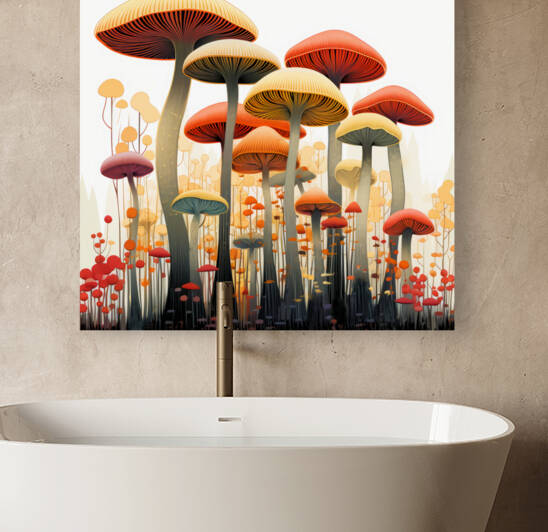 Mushroom Enlightenment by Art by BUCK