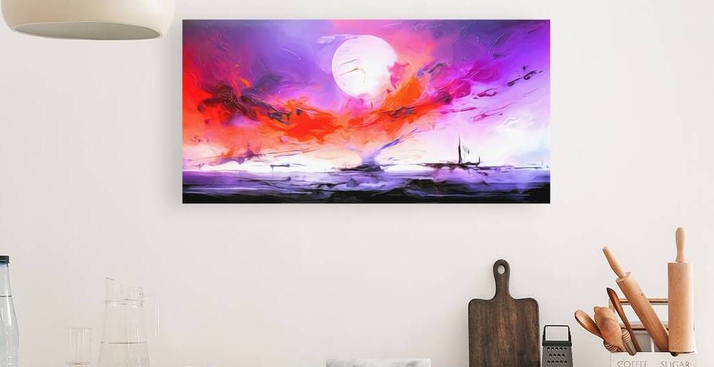 Red Sky at Night by Art by BUCK